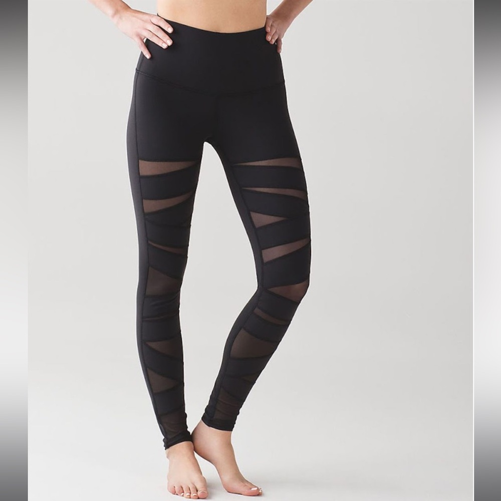 Lululemon Wunder Under High Rise Tech Mesh 28” - image 5